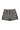Black Plaid Sequins Bermuda