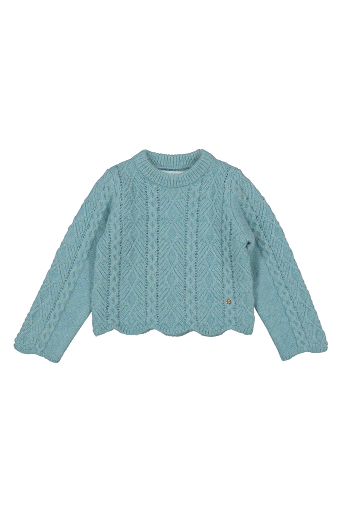Aqua Knit Sweater