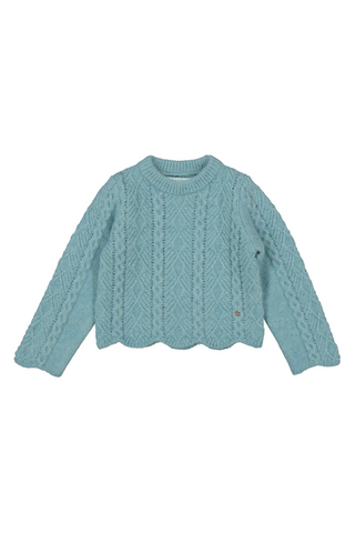 Aqua Knit Sweater