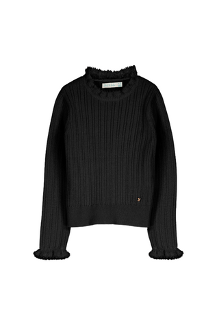 Black Knit Turtleneck