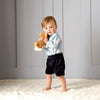 Blue Puppy Shirt & Short Set