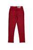Red Basic Fleece Pants