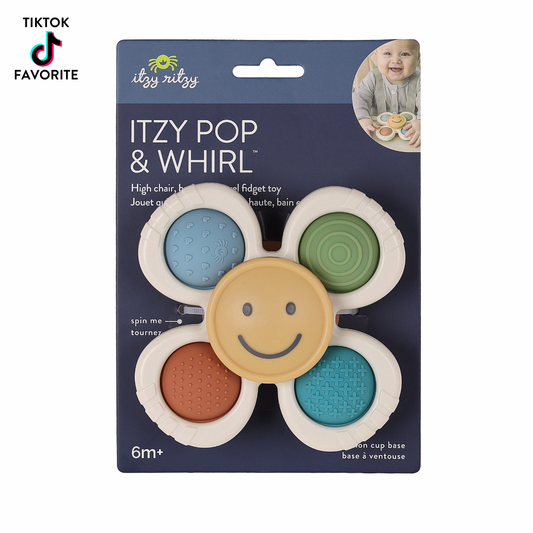 ITZY RITZY - T&B - ITZY POP & WHIRL™  BATH + TRAVEL TOY - STRAWBERRY