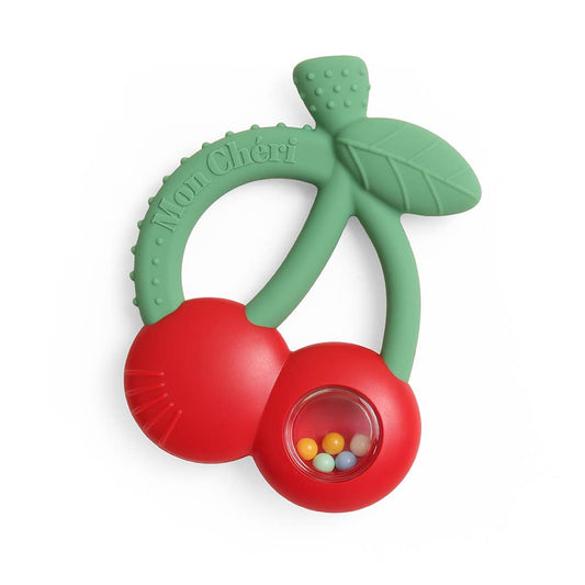ITZY RITZY - T&B - BITZY SHAKE™ SILICONE TEETHER WITH RATTLE - GOOSE
