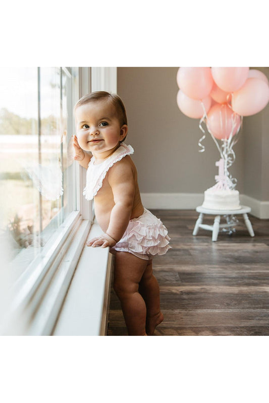 Feltman Brothers - Pink Ruffle Diaper Cover