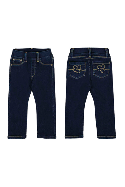 Basic Denim Pants - Super Dark