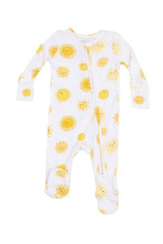 Angel Dear - Happy Suns 2 Way Zip Footie