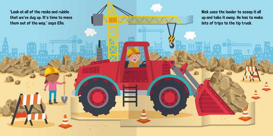 SIMON & SCHUSTER - T&B - TRUCKS & DIGGERS - POP-UP BOOK