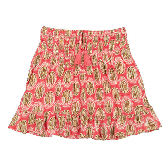 MAYORAL - BG - PRINTED SKIRT - CORAL