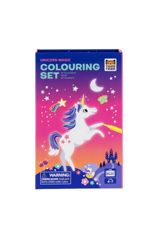 Tiger Tribe - T&B - Coloring Set - Unicorn Magic