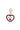 Gold January Birthstone Charm
