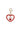 Gold July Birthstone Charm