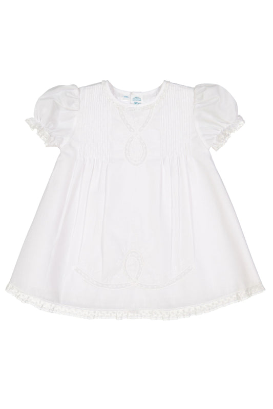 FELTMEN BROTHERS - BBY - SLIP DRESS LACE RIBBON - WHITE