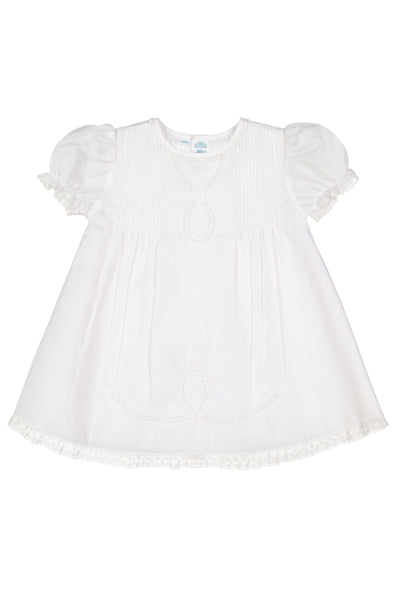 Feltman Brothers - Slip Dress Lace Ribbon White