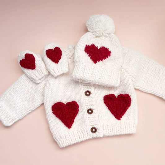 BLUEBERRY HILL - ACC - HEART BEANIE