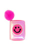 Shiny Happy Face Smile Wallet: Purple