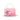 Quilted Pearl Handle Bow Ribbon Handbag Pink