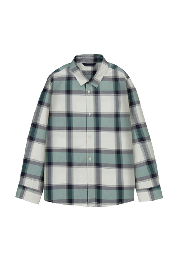 Pine Long-Sleeve Checked Shirt