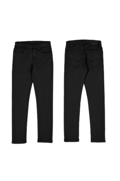 Black 5-Pocket Pants