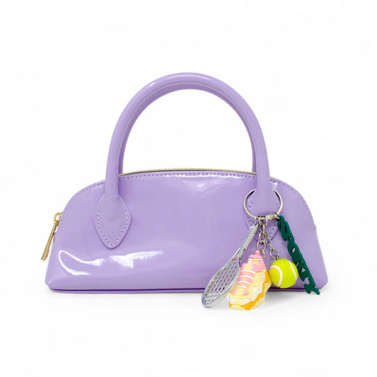 ZOMI GEMS - ACC - SPORTY CHARM TOP HANDLE BAG - PURPLE