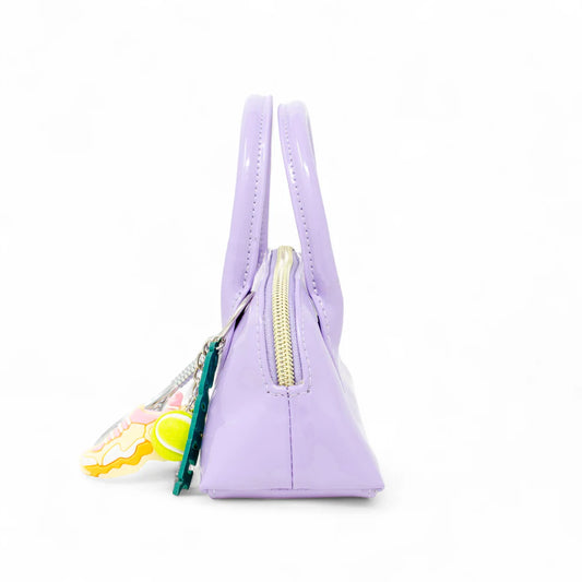 ZOMI GEMS - ACC - SPORTY CHARM TOP HANDLE BAG - PURPLE