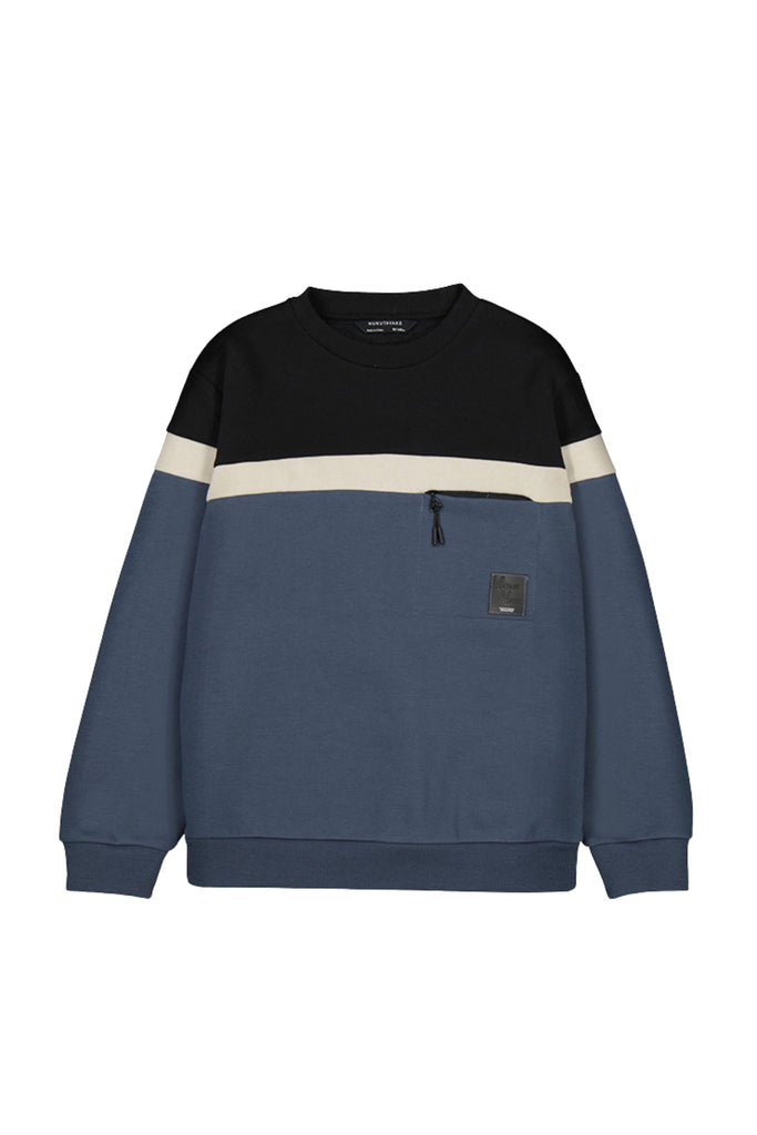 Colorblock Sweatshirt Eclipse