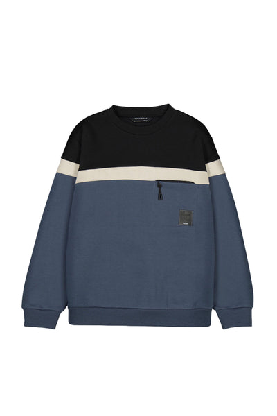 Colorblock Sweatshirt Eclipse