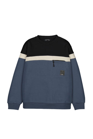 Colorblock Sweatshirt Eclipse