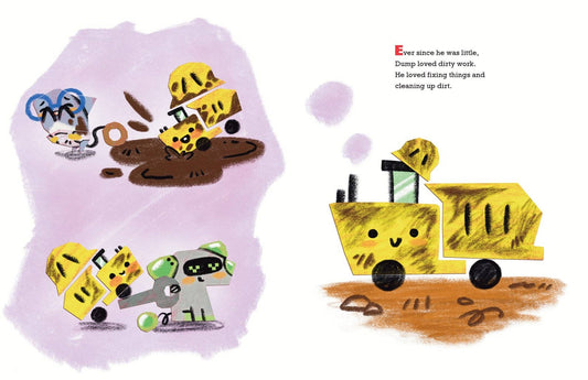 HARPER COLLINS - T&B - THE DUMPED TRUCK BY DANIEL BERNSTROM