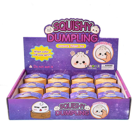 LITTLE TRENDY - T&B - MYSTERY SQUISHY DUMPLING BAO BUN FIDGET TOY