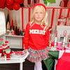 "Merry" Patch Christmas Sweatshirt