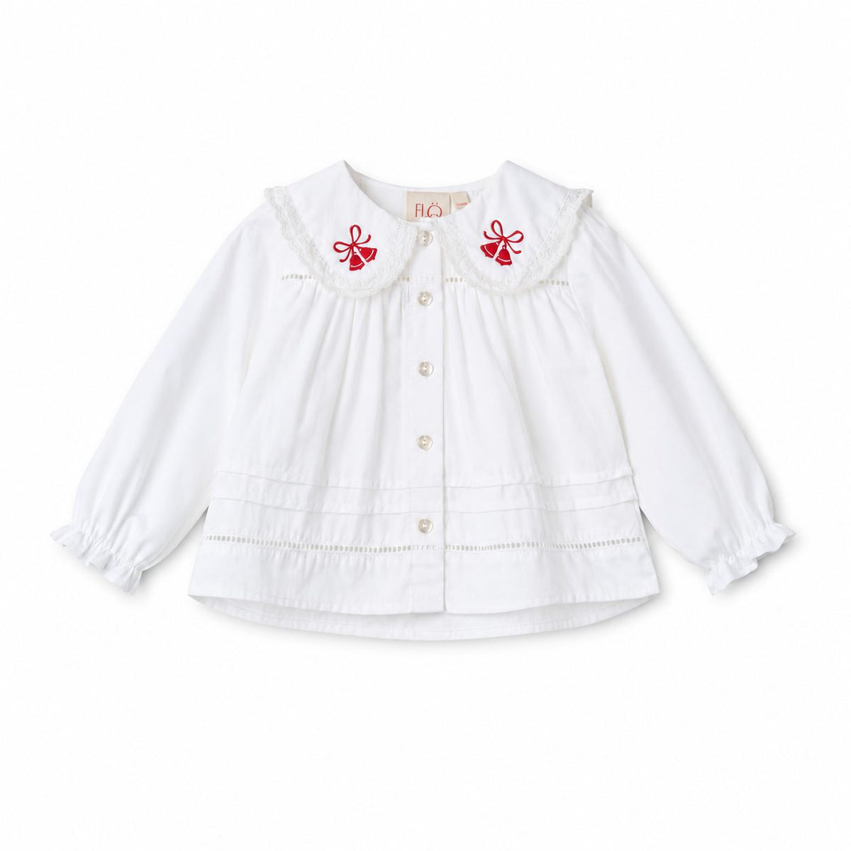 FLOSS - TG - ADELE BLOUSE - WHITE