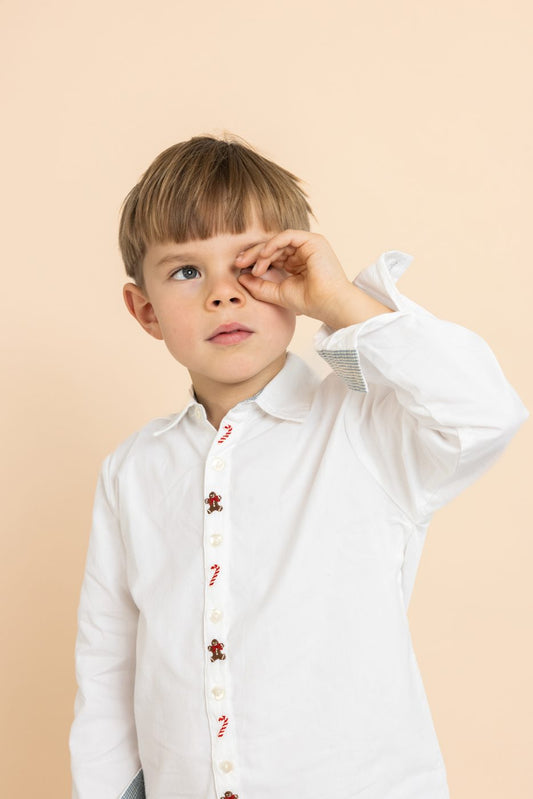 FLOSS - BBY - WALTER SHIRT - WHITE