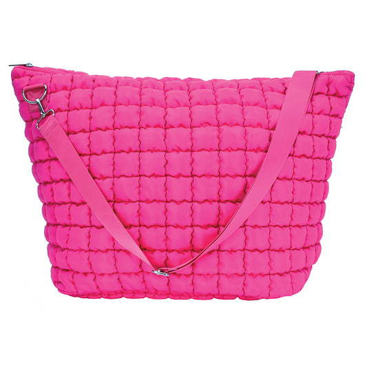 ISCREAM - ACC - PRETTY PINK PUFFY WEEKENDER BAG - PINK