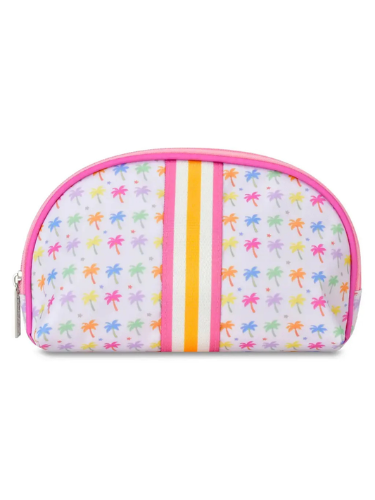 ISCREAM - ACC - PALM PARADISE OVAL COSMETIC BAG - MULTI