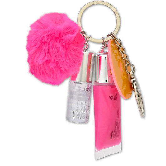 ISCREAM - ACC - DONUT LIP BALM KEYCHAIN