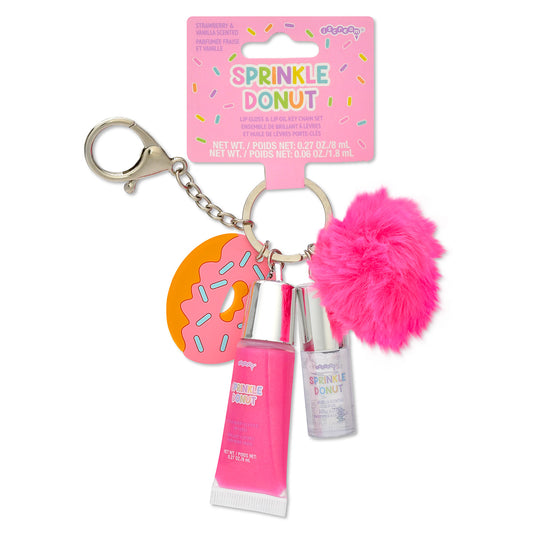 ISCREAM - ACC - DONUT LIP BALM KEYCHAIN
