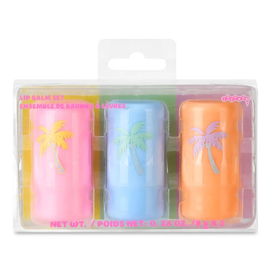ISCREAM - ACC - PALM PARADISE LIP BALM SET