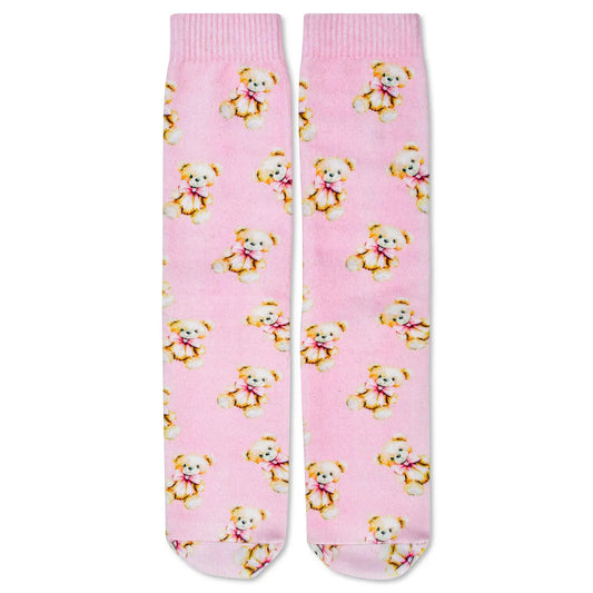 ISCREAM - ACC - BEARY CUTE PINK SOCKS