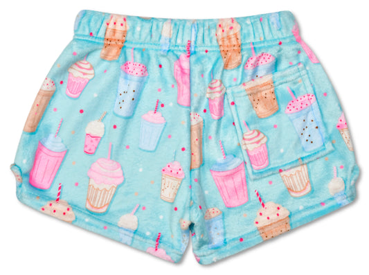 ISCREAM - TG - MILKSHAKE PLUSH SHORTS - BLUE