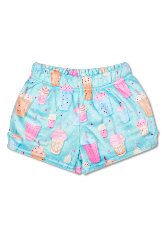 ISCREAM - TG - MILKSHAKE PLUSH SHORTS - BLUE