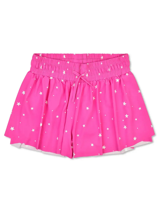 ISCREAM - BG - BERRY STAR BUTTERFLY SHORTS - BERRY STAR