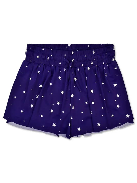 ISCREAM - BG - NAVY STAR BUTTERFLY SHORTS - NAVY STAR
