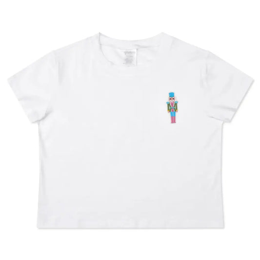 ISCREAM - BG - SWEET NUTCRACKER EMBROIDERED T-SHIRT