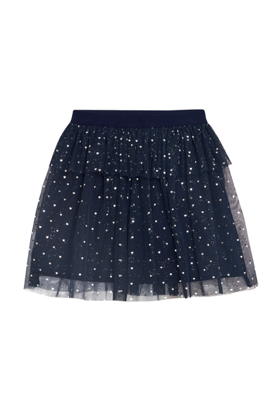Robo - Black Iris Mesh Skirt
