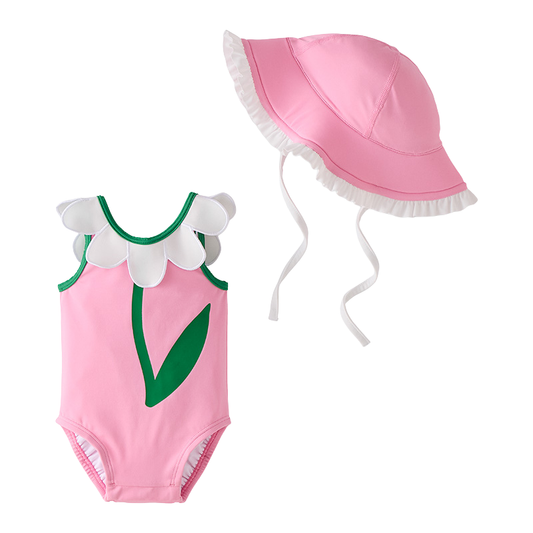 HANNA ANDERSSON - BBY - BABY GIRL NOVELTY SWIMSUIT - DAISY