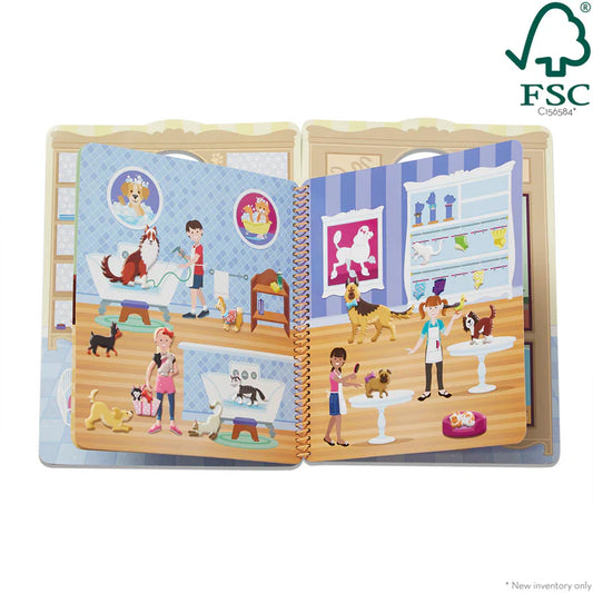 MELISSA & DOUG - T&B - PUFFY STICKER ACTIVITY BOOK - PET PLACE