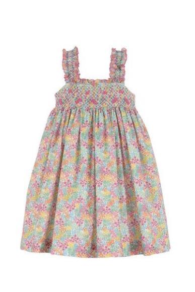 Luli & Me - Floral Jamboree Strap Dress