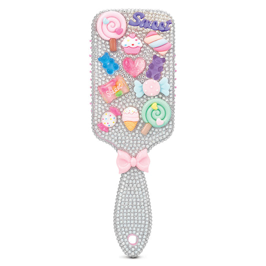 ISCREAM - ACC - CHARMING RHINESTONE PADDLE BRUSH