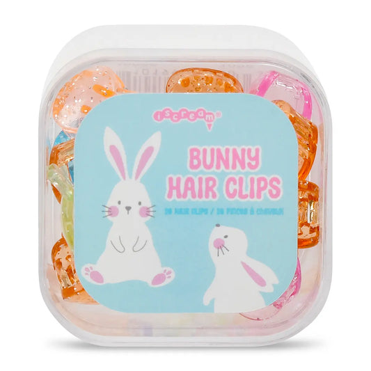 ISCREAM - ACC - MINI COLORFUL BUNNY HAIR CLIPS SET